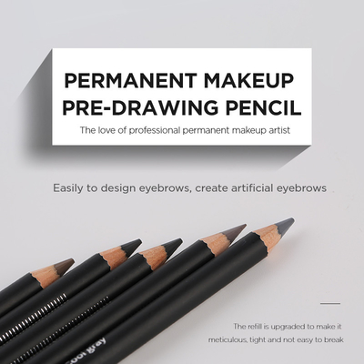 영구적 메이크업은 눈썹 디자인 펜 긴 지속성 눈썹 연필을 칩니다
